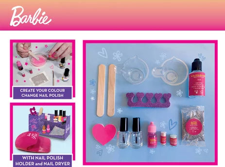 BARBIE BARBIE COLOR REVEAL NAIL MACHINE