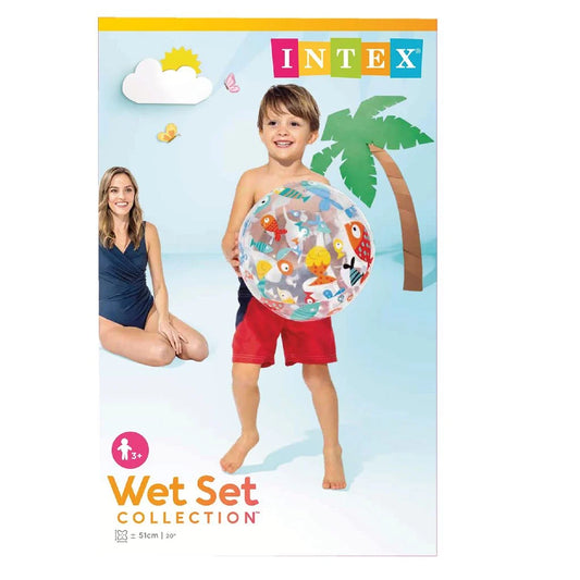 Intex Lively Print Beach Ball 51cm