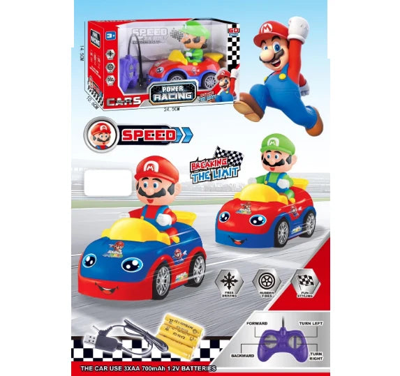 Mini Remote Control Super Mario Power Racing Car