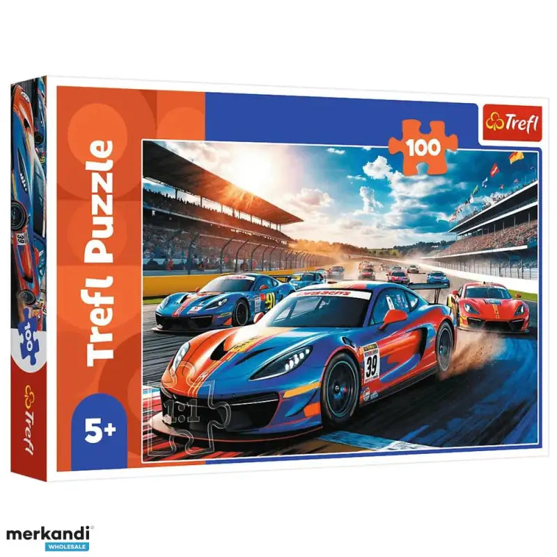 TREFL puzzle Fast Racing Car 100 pcs