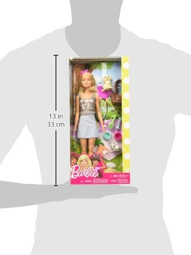 Barbie – Go Picnic Doll with Animals and Accessories