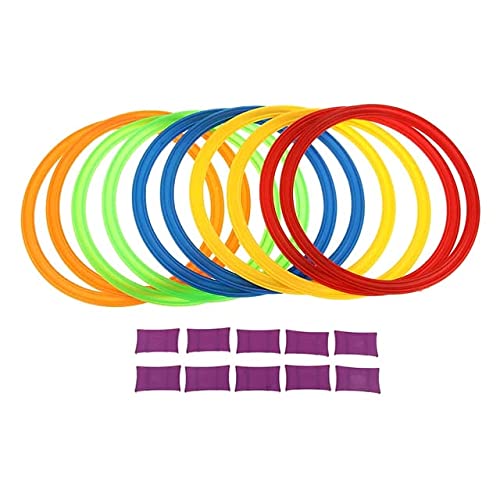 Twister Hopscotch Active Indoor Play with Rings Game