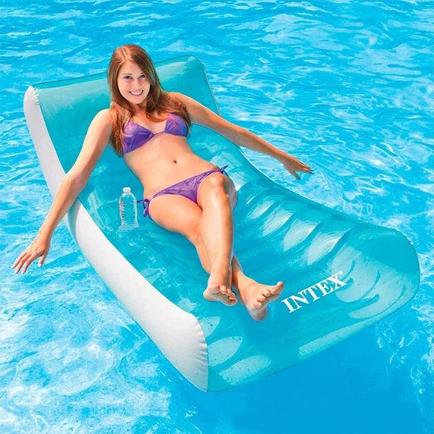 Intex Inflatable Beach Swimming Mattress 99 x 191 cm