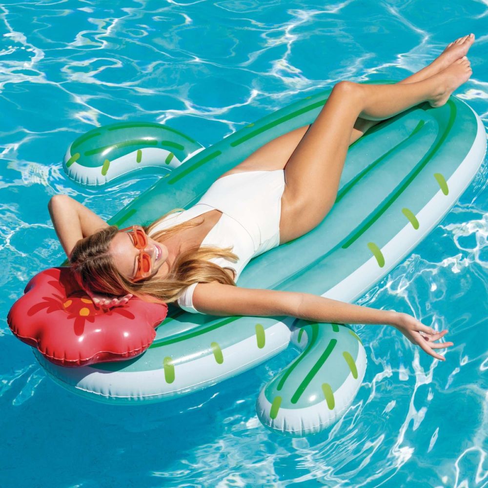 Intex inflatable air mattress Cactus Float 1.85 x 1.40m