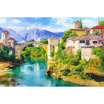 Trefl Old Bridge in Mostar Puzzle 37333 – 500 Pieces