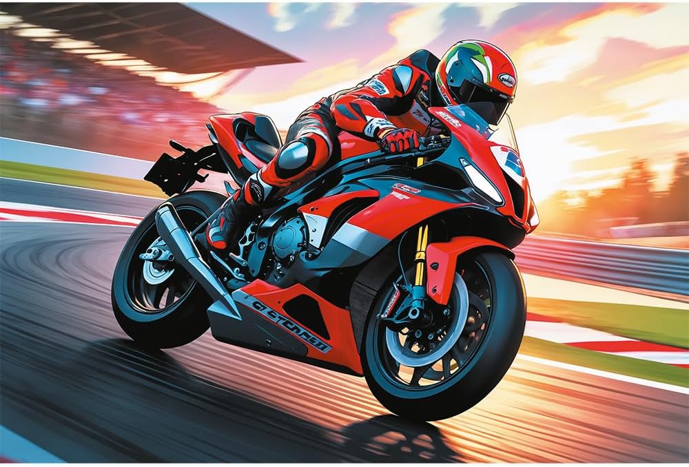 Trefl Fast Motorcycle Puzzle 16489 – 100 Pieces