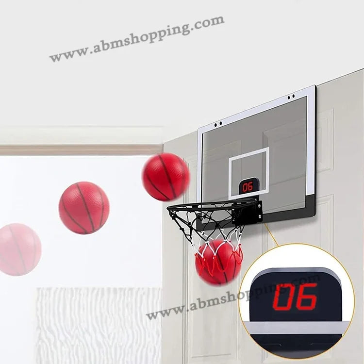 Kids Electronic Basketball Hoop Set – Ball & Pump