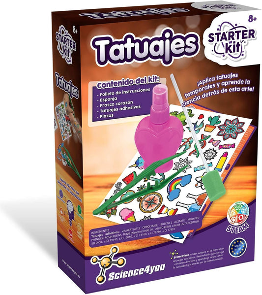 Science4you Tattoo Starter Kit