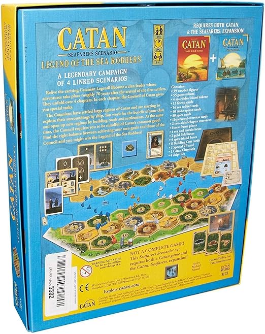 Catan: Seafarers Scenario - Legend of the Sea Robbers