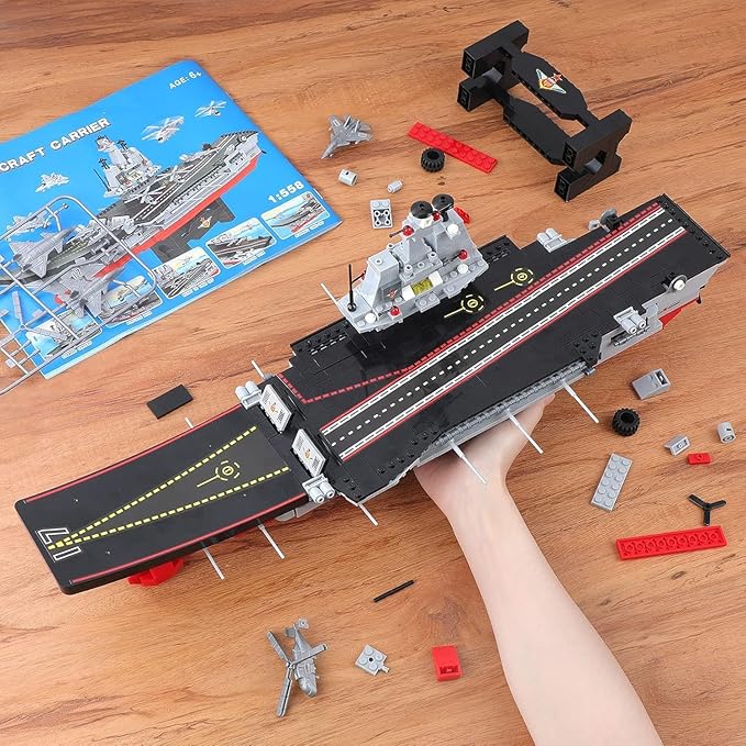 Lego Military Aircraft Carrier 1191 Pieces