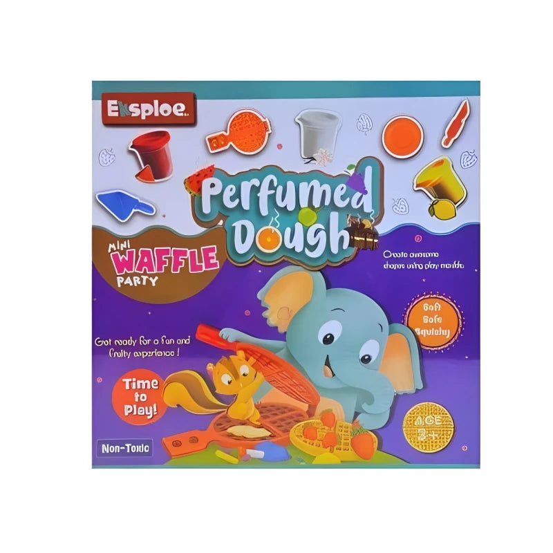 Eksploe Play Craft Mini Waffle Party – Perfumed Dough Playset