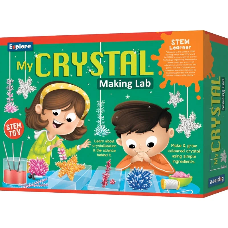 Eksploe Play Craft My Crystal Making Lab