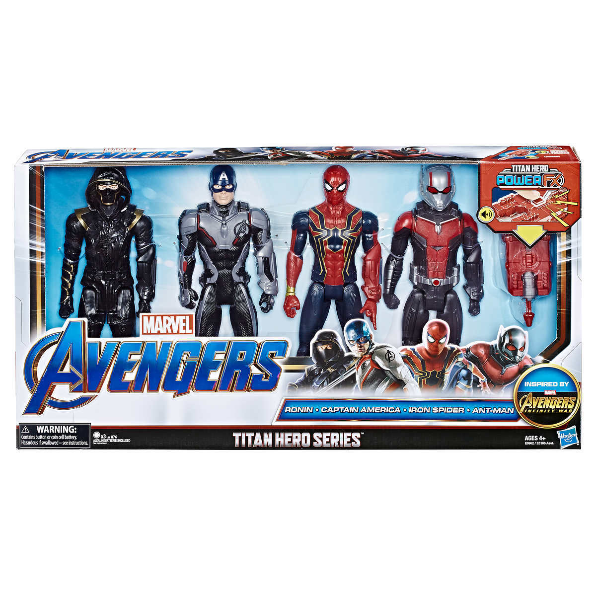 Hasbro Marvel Avengers Titan Hero Going Subatomic 4 pack