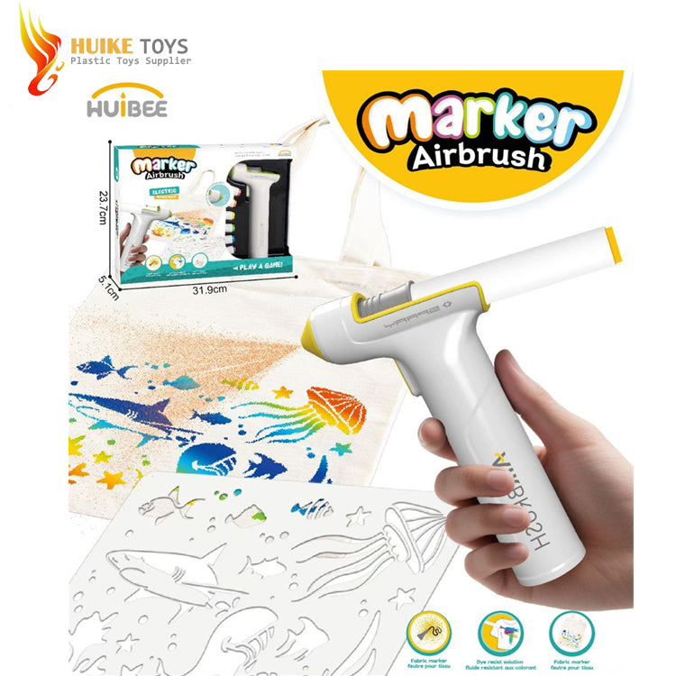 Rechargeable Airbrush Marker Sprayer 6 Coloured