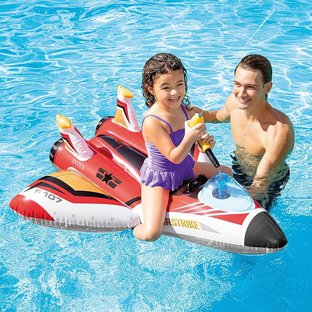 INTEX Water Gun Plane Ride-On