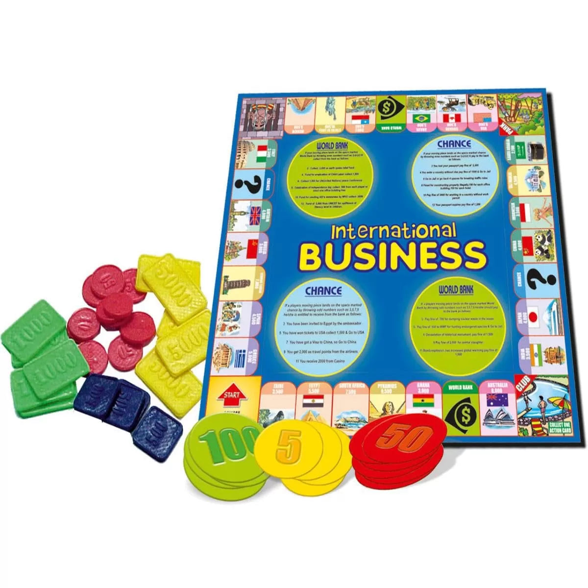 Creative’s International Business Game for Kids 6+ Strategy Board Game