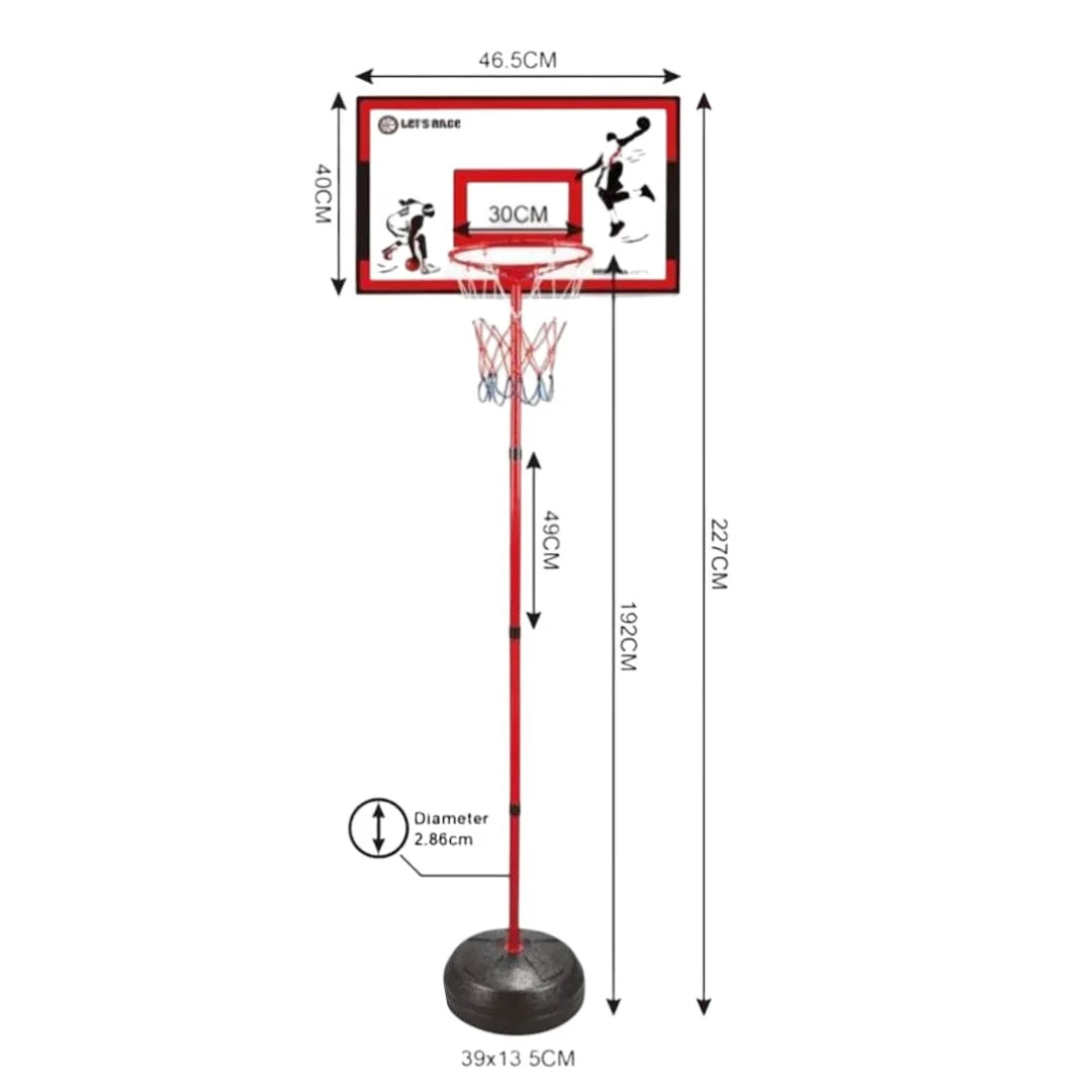 Rival Slam Dunk Basketball Hoop Set LT-3223B5