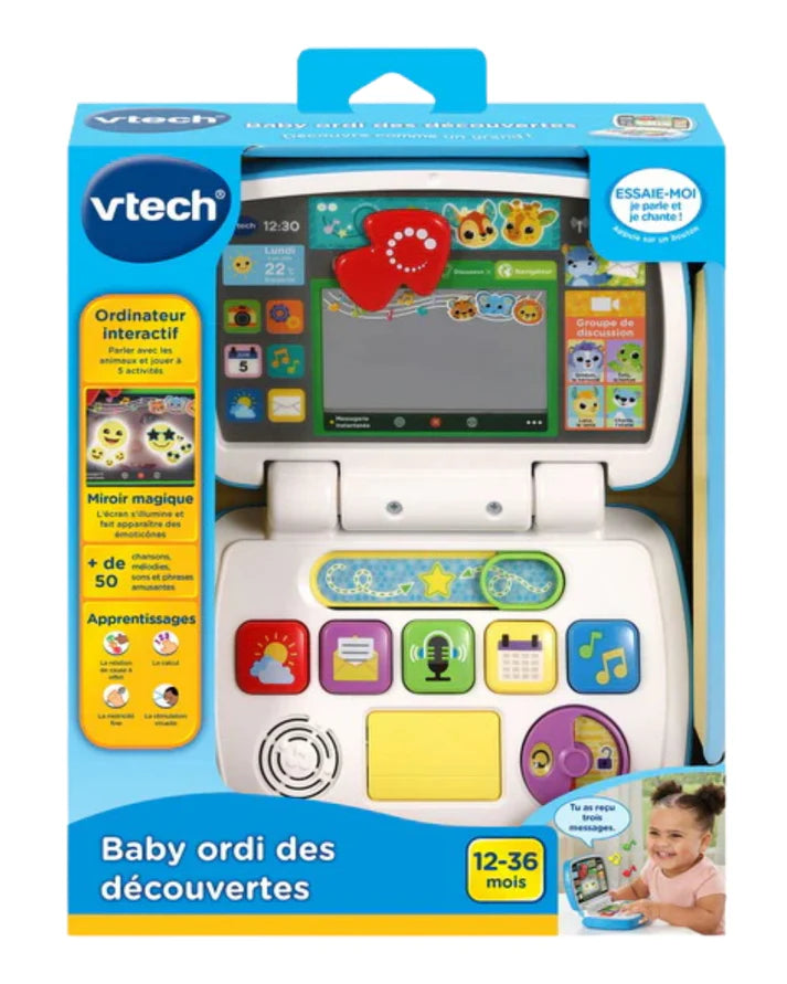 VTech Baby Discovery Laptop – Interactive Learning Toy
