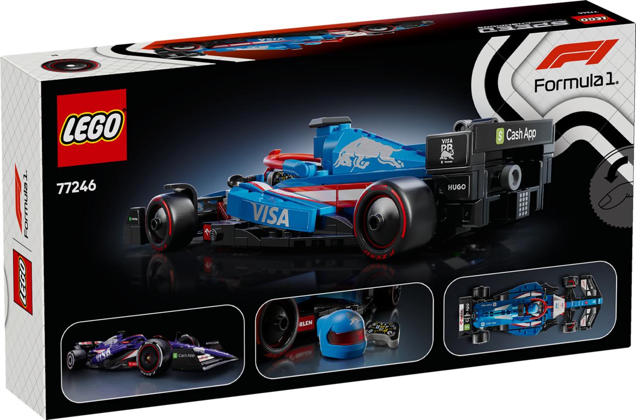 Lego Speed Champions Visa Cash App RB VCARB 01 F1® Race Car 248 pcs