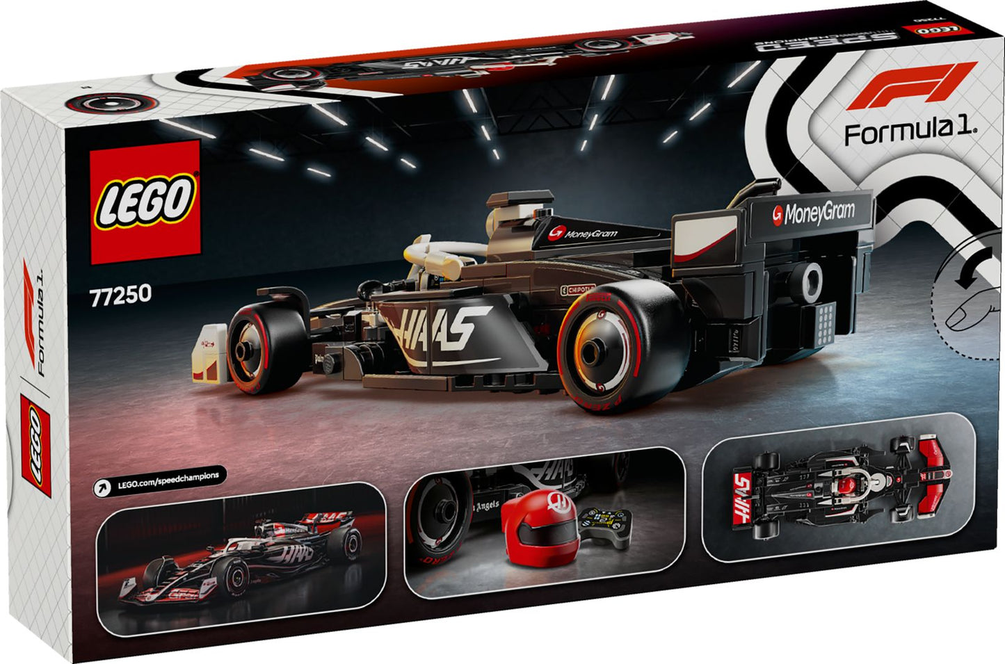 Lego Speed Champions MoneyGram Haas F1® Team VF-24 Race Car, 242 pcs