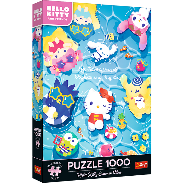 Trefl Premium plus Hello Kitty Summer Relaxation 1000 Pieces