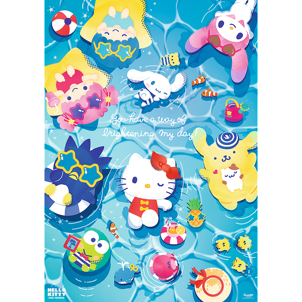 Trefl Hello Kitty Summer Vibes Puzzle 12067 – 1000 Pieces