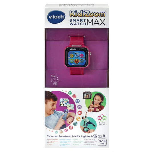 VTech KidiZoom Smartwatch MAX Blue 80-531605 – Kids Smartwatch
