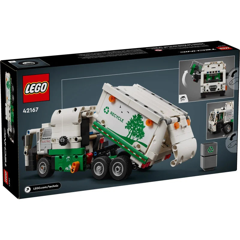 Lego Technic Mack® LR Electric Garbage Truck, 503 pcs