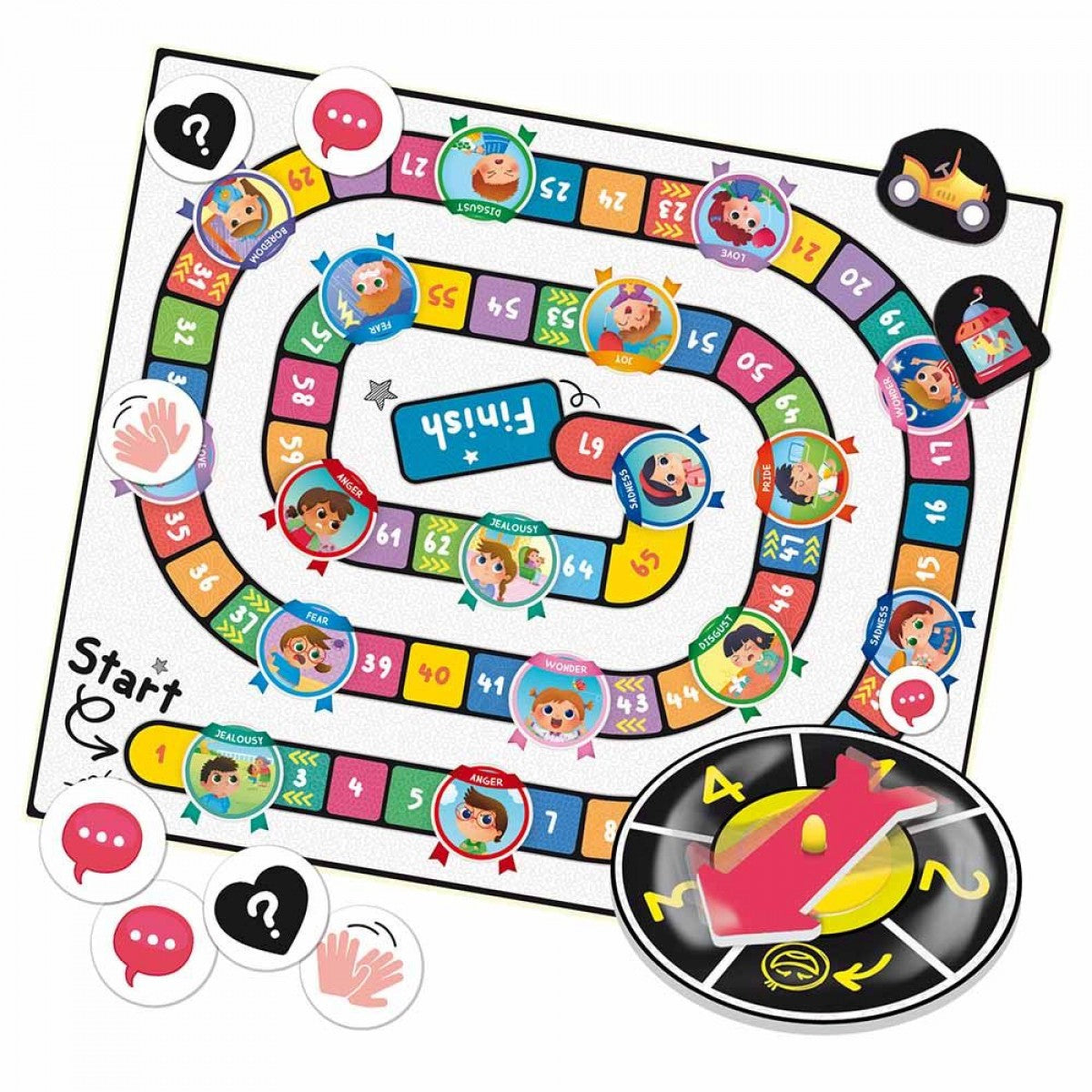 Lisciani Kidslove Life Skills - Expressing My Emotions Game
