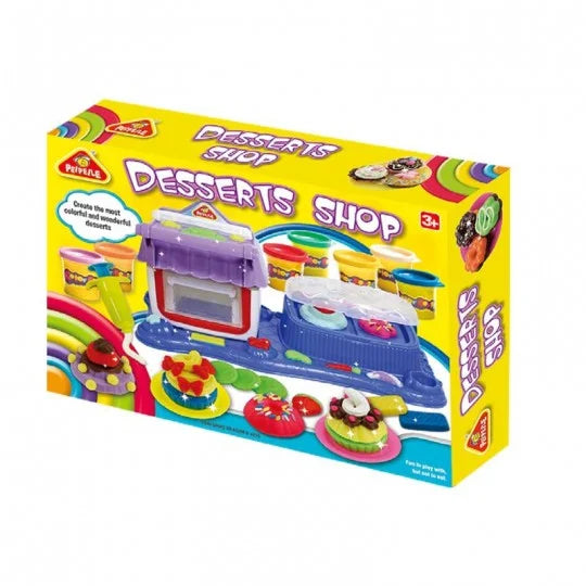Dough Set Dessert Shop – Modeling Clay Cooking Set