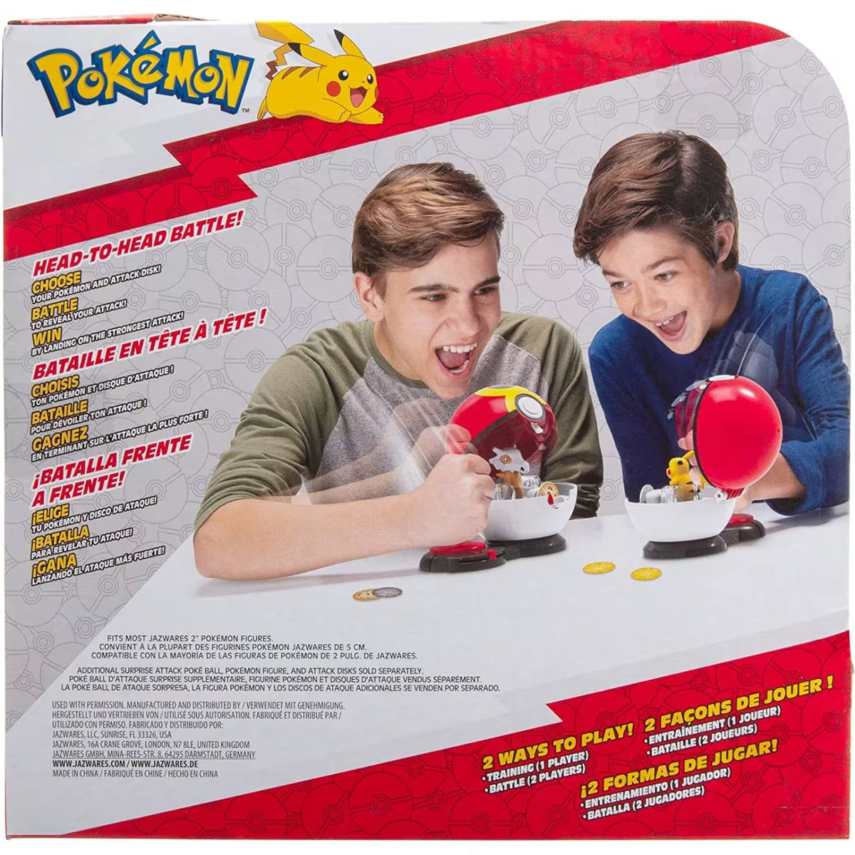 Pokémon Surprise Attack Cubone Game – Poké Ball & 6 Attack Discs