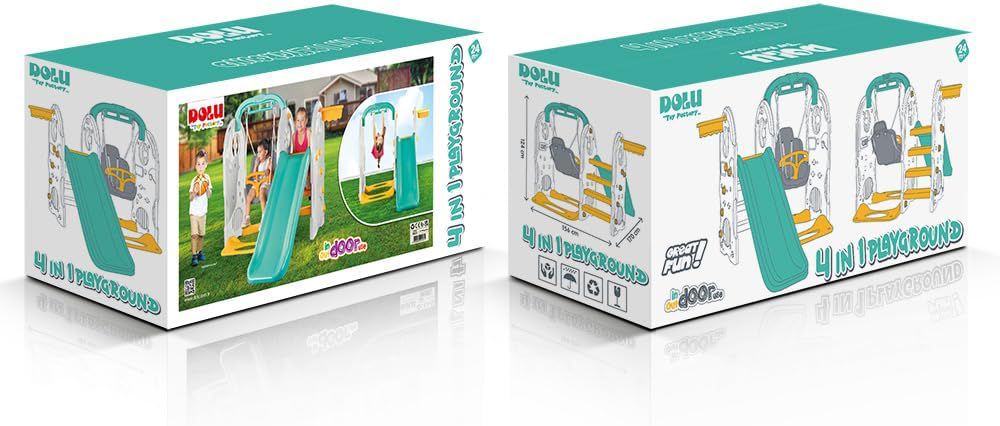 Dolu 7 IN 1 PLAYGROUND GREEN