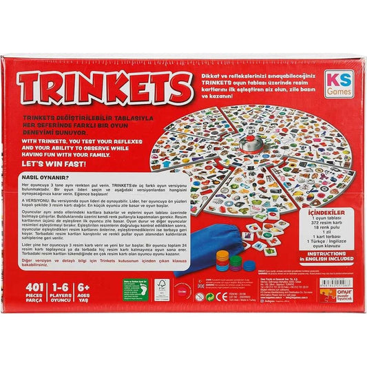 Ks Games Trinkets Board Game