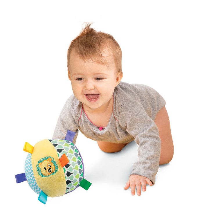 WinFun – Caesar The Lion Soft Rattle Ball