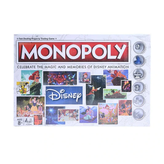 MONOPOLY: Disney Animation Collector's Edition Property Trading Game