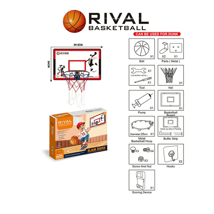 Basketball Game Set Cool Throw