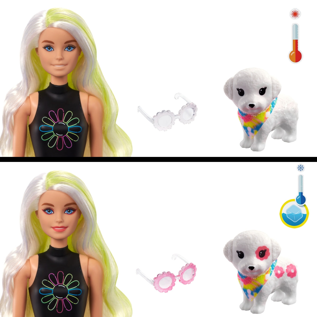 Barbie Color Reveal Totally Neon Fashions Doll HCD25 – 25 Surprises
