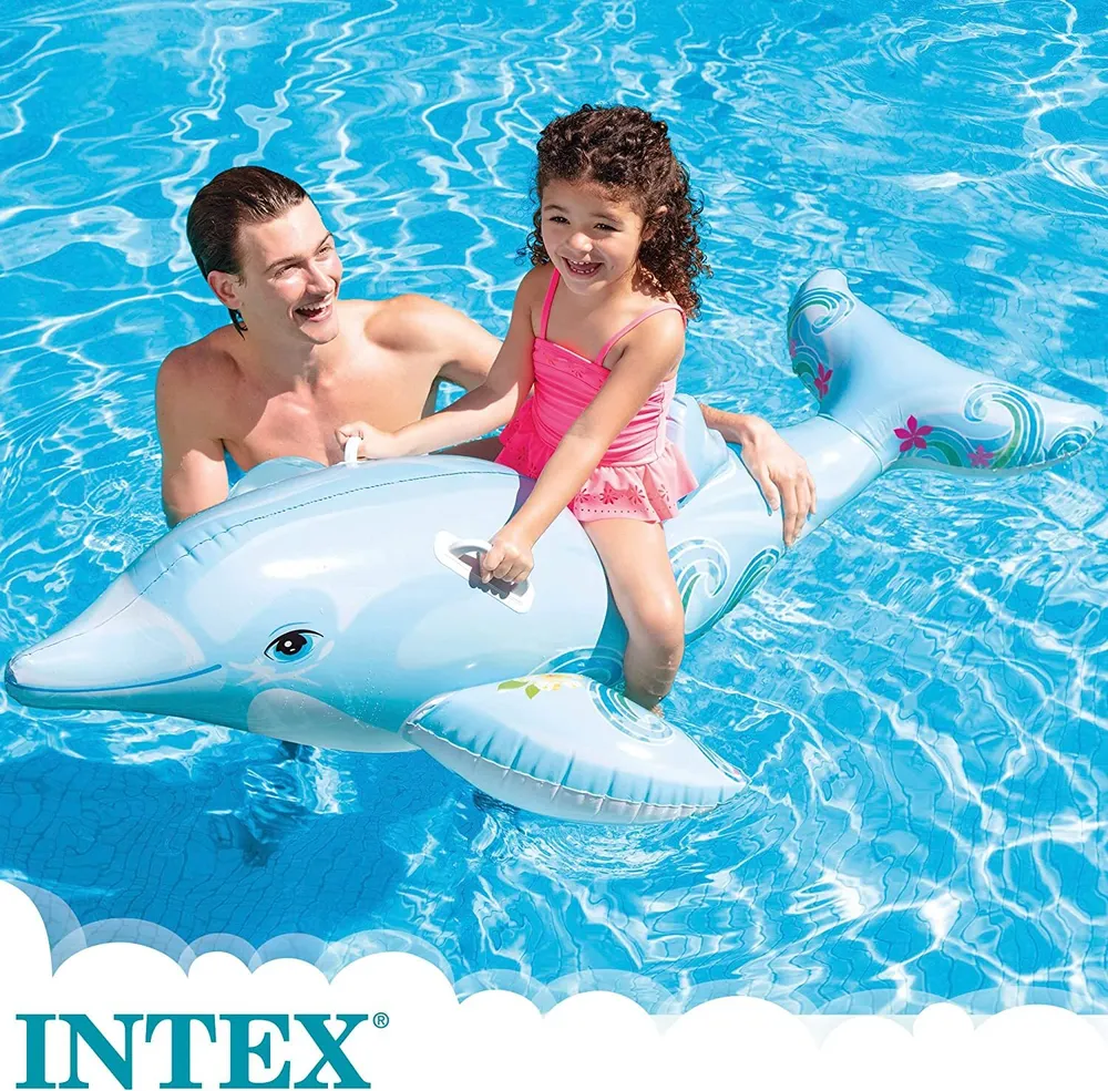 Dolphin Ride-On Inflatable 1.75m x 66cm