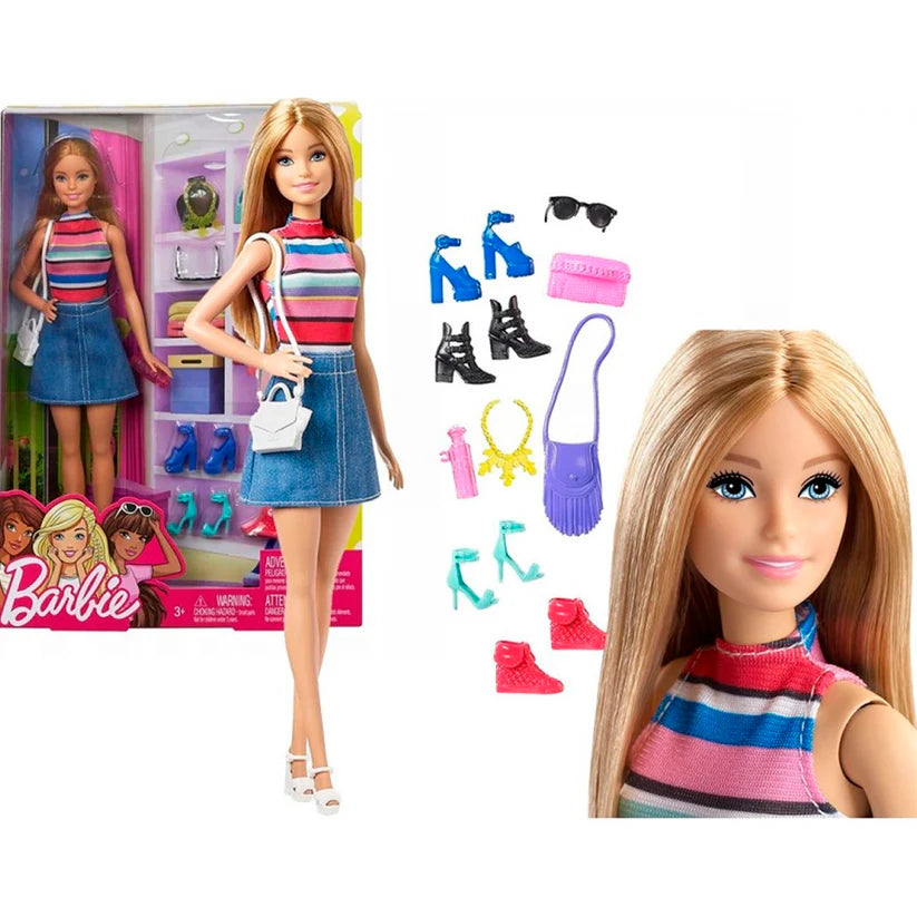 Barbie Doll and Accessories Blonde