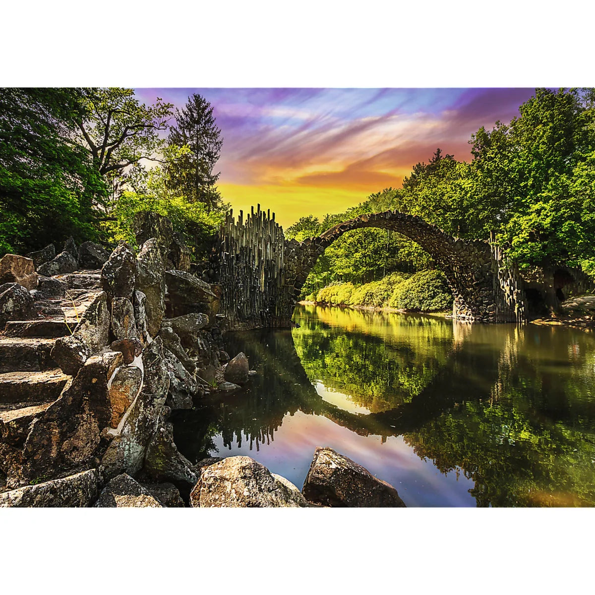 Trefl Rakotz Bridge in Kromlau Puzzle 10811 – 1000 Pieces