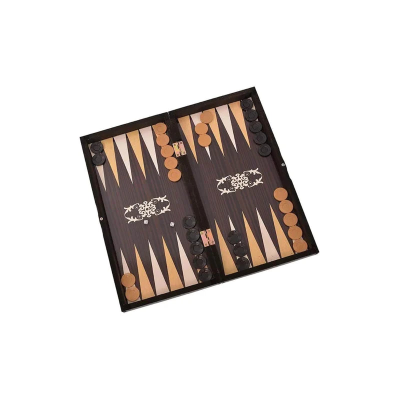 Ks Games Wooden Backgammon Medium size
