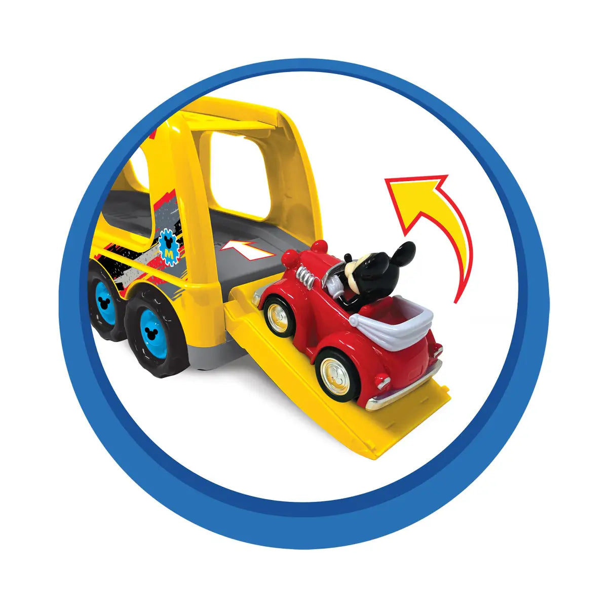 Disney Mickey Mouse 15" Friction Hauler Truck