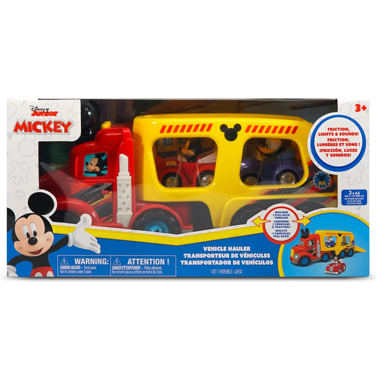 Disney Mickey Mouse 15" Friction Hauler Truck