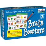 Creatives Brain Boosters 3 Early Learning Wipe Clean Cards Set