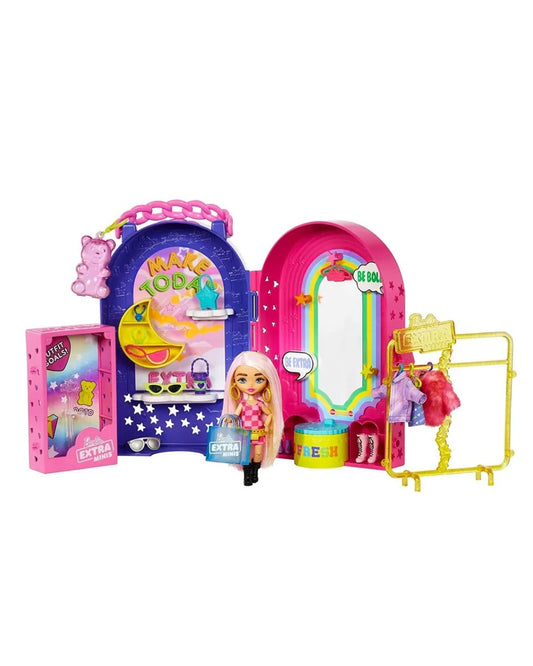 Barbie Extra Minis Boutique HHN15 – Fashion Playset with Mini Doll