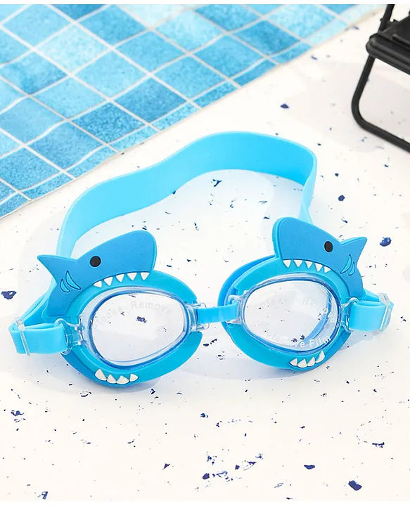 Silicon Adorable Shark Swimming Goggles