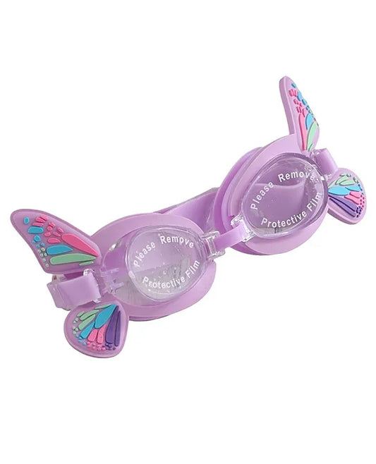 Silicon Unique 3D Butterfly Wings Swimming Goggles