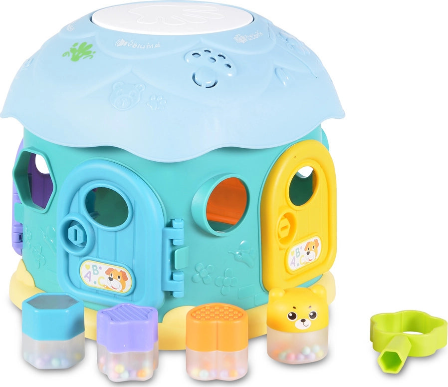 Abero Shape Sorter House – Lights & Sounds
