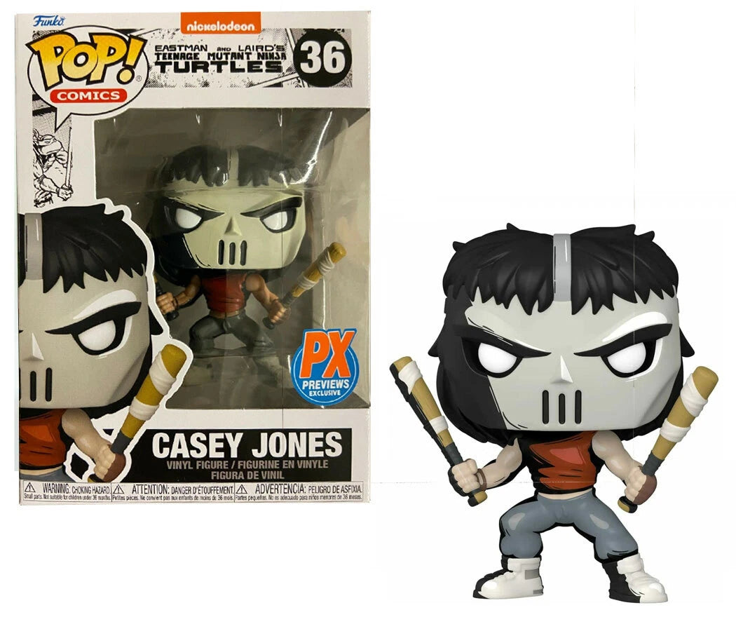Funko Pop! Teenage Mutant Ninja Turtles Casey Jones #36 – PX Previews Exclusive