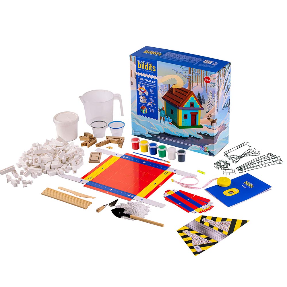 Bildits The Chalet DIY Construction Kit - 323 Pieces